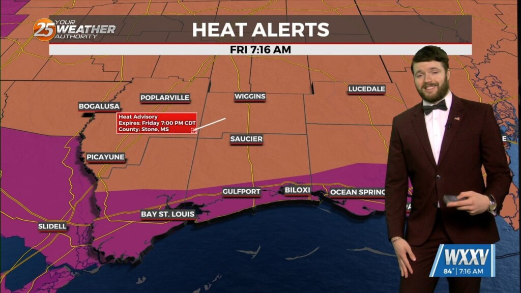 8/2 Trey Tonnessen's "heat Index 115+" Friday Morning Forecast