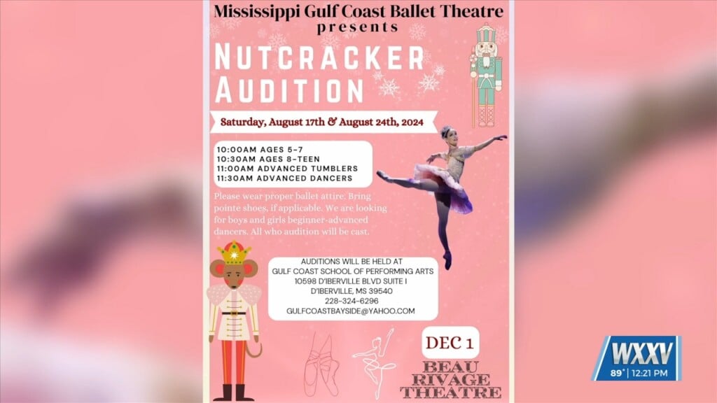 Gulf Coast Ballet Theatre Hosting Auditions For Nutcracker Ballet