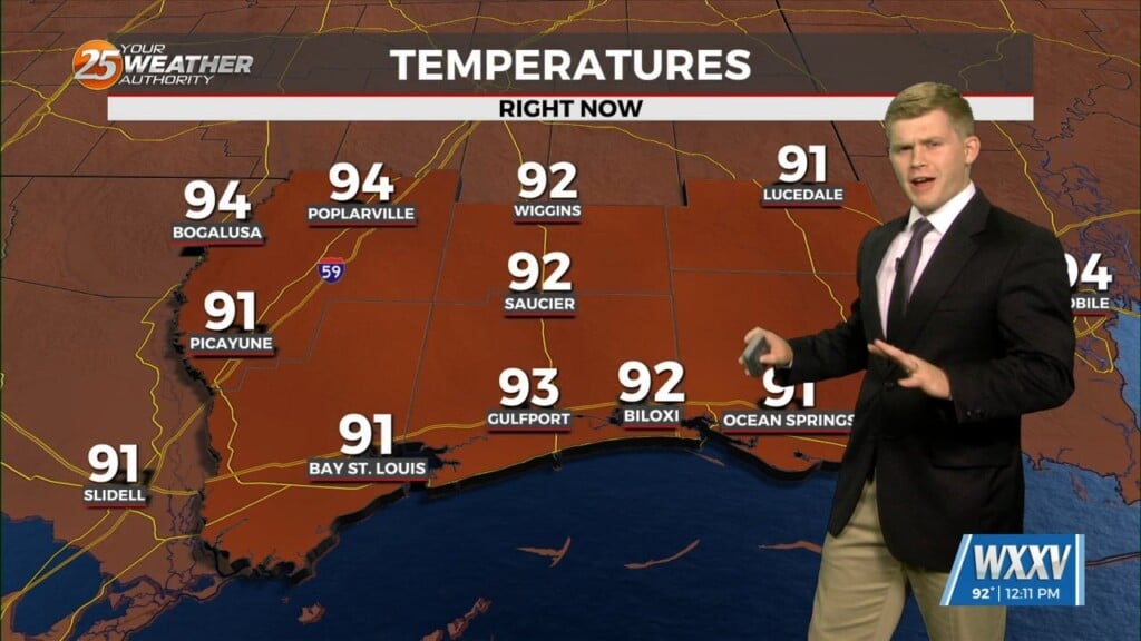 8/15 Sam Parker's "hot Business" Thursday Noon Forecast