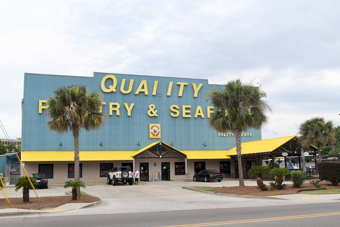 Quality Poultry Seafood Exterior