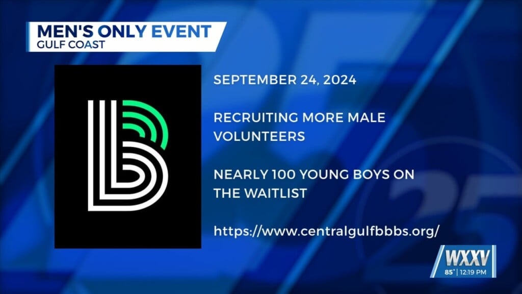 Big Brothers, Big Sisters Of The Gulf Coast Looking For Volunteers