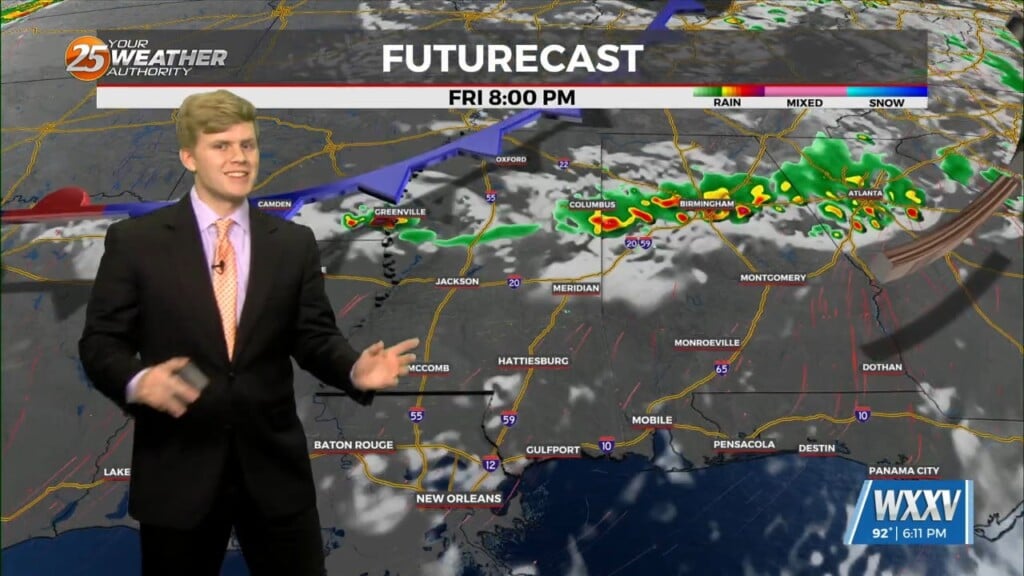 8/1 Sam Parker's "dry Heat And Tropical" Thursday Evening Forecast