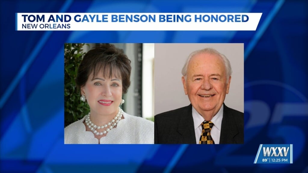 Tom And Gayle Benson Being Honored Into Hall Of Fame