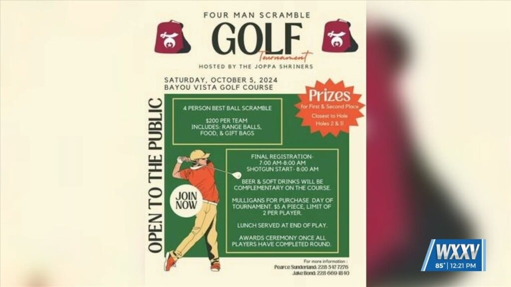 Joppa Shriners Hosting Golf Tournament