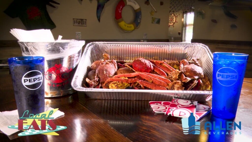 Allen Beverages "local Eats" Mr. & Mrs. Crab, Gulfport