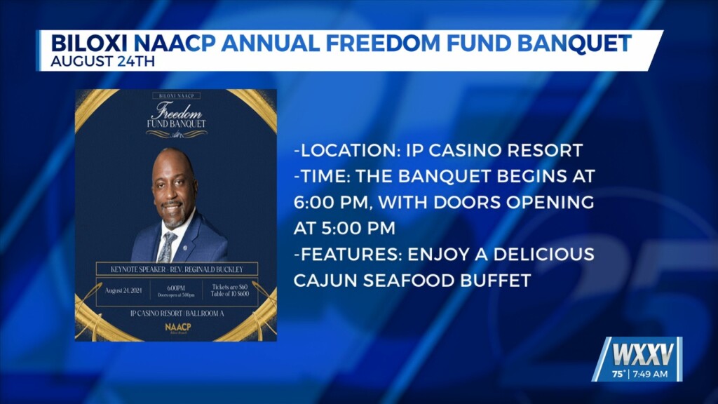 Biloxi Naacp Annual Freedom Fund Banquet