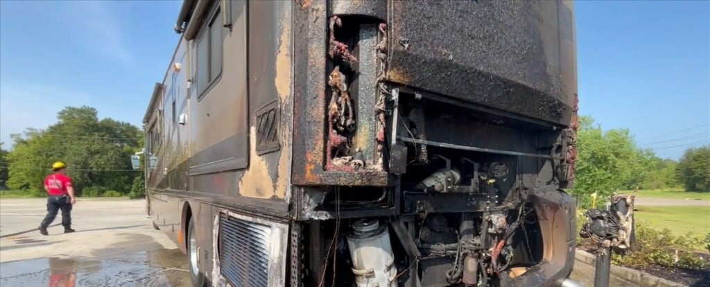 Rv Fire At Stop ‘n Geaux Caused By Mechanical Failure