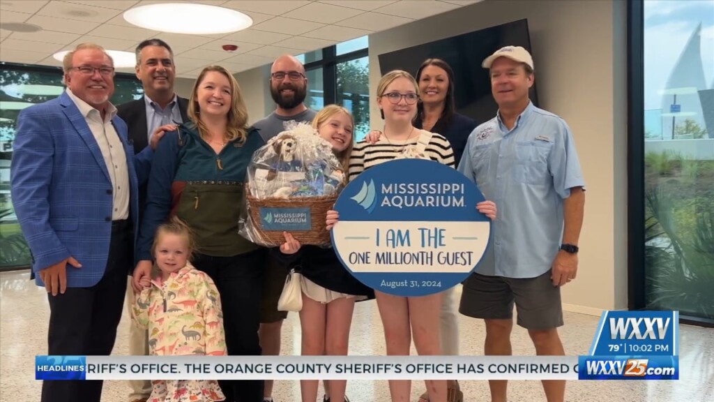 Mississippi Aquarium Welcomes Their Millionth Guest