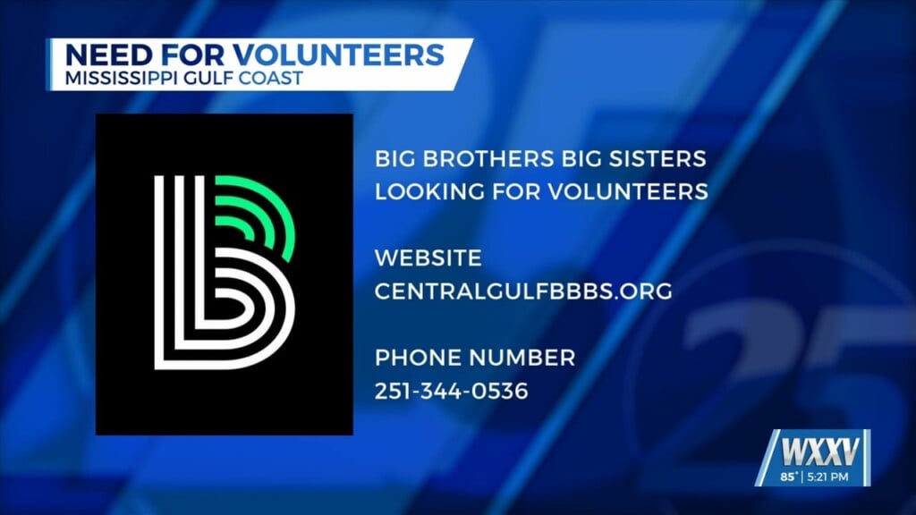 Big Brothers, Big Sisters Looking For Volunteers On The Gulf Coast