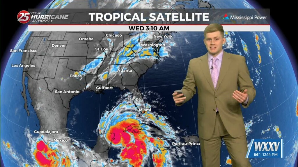 9/25 Sam Parker's "cold Front Coming" Wednesday Noon Forecast