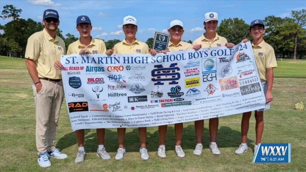 St. Martin Boys Golf Team Wins Picayune Invitational