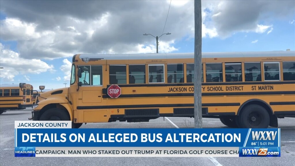 Altercation On School Bus Recorded; Parent Files Report With Jackson County