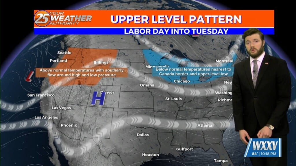 9/2 Trey Tonnessen's "labor Night" Monday Night Forecast