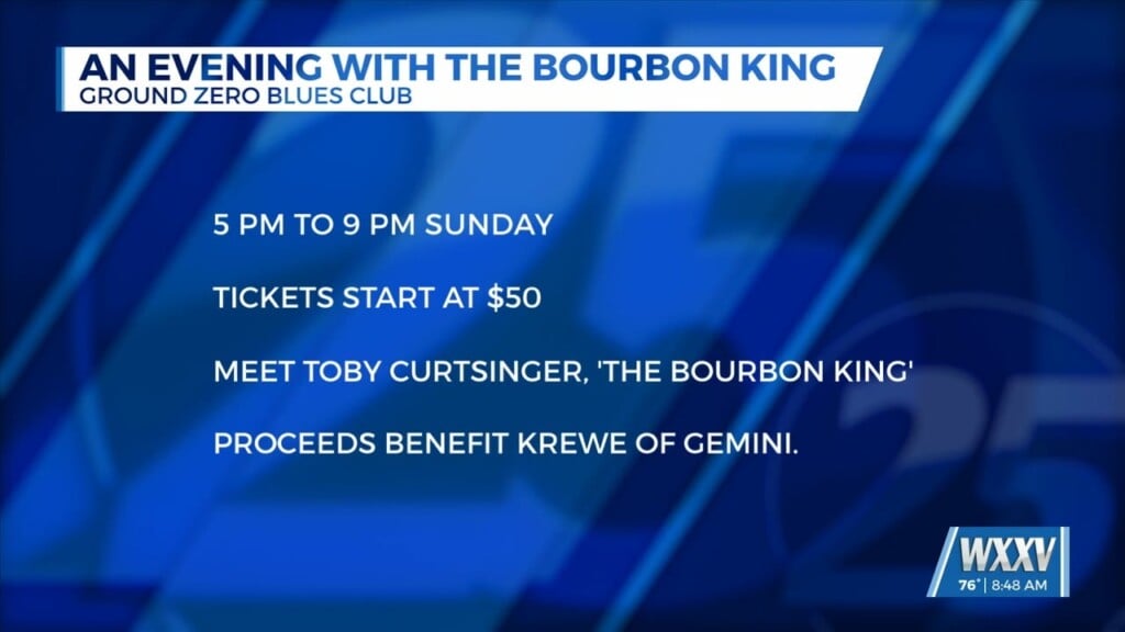 ‘an Evening With The Bourbon King’ Bourbon Tasting Event
