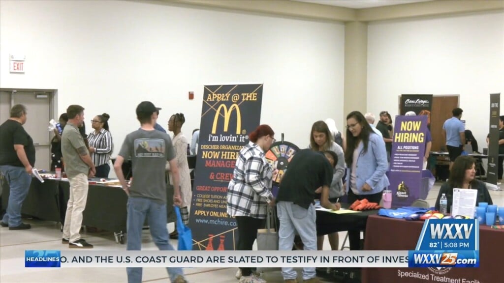 Wxxv Job Fair Offered Residents A Look At Different Job Opportunities
