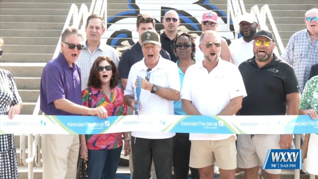 Biloxi Shuckers Unveil Keesler Federal Park With Ribbon Cutting Ceremony