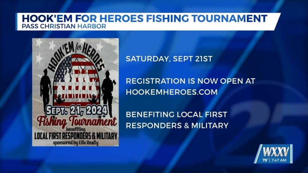 Hook’em Heroes Fishing Tournament
