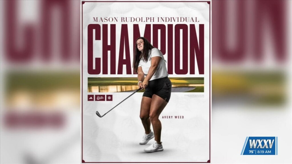 Ocean Springs Alum Avery Weed Wins First Collegiate Individual Title With Mississippi State