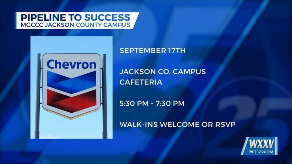 Chevron’s ‘pipeline To Success’ At Mgccc Jackson County Campus