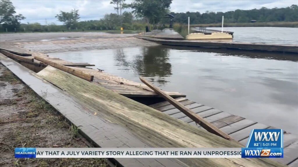Assessing The Damage From Francine In Ocean Springs