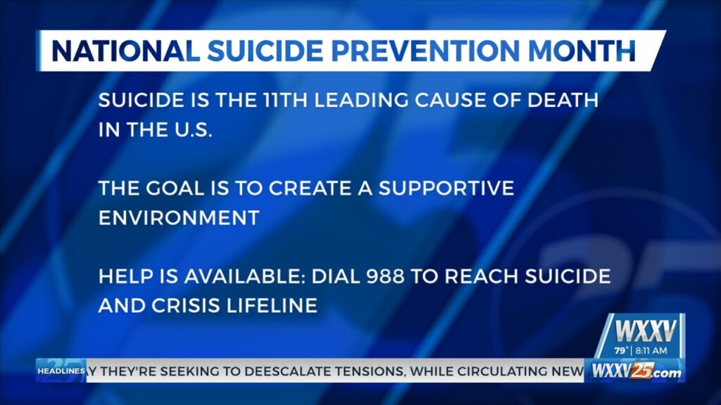 National Suicide Prevention Month