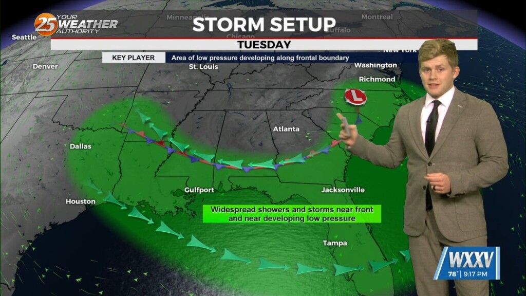 9/16 Sam Parker's "popcorn" Monday Night Forecast