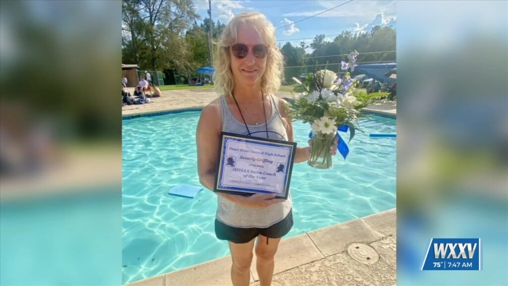 Pearl River Central's Beverley Griffing Named Mhsaa Swim Coach Of The Year
