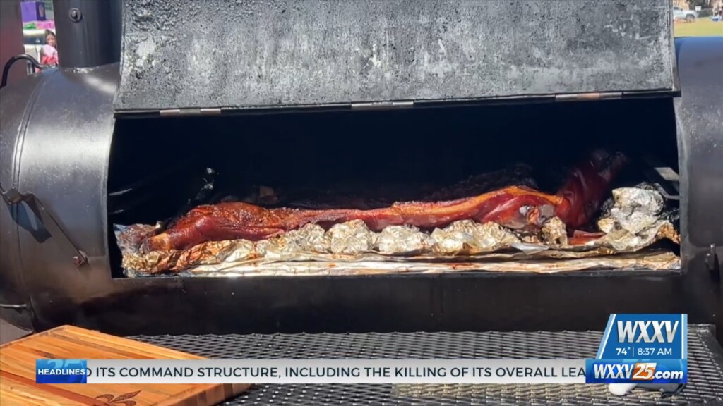 Competitors Face Off In The Smokin’ The Coast Bbq Competition Over The Weekend In Biloxi