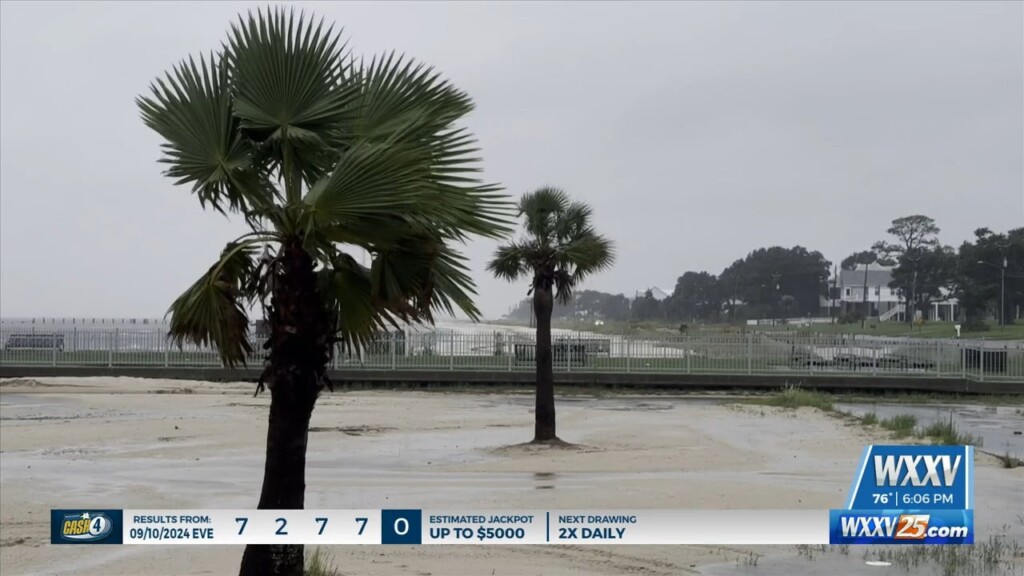 Francine Impacting The Coast