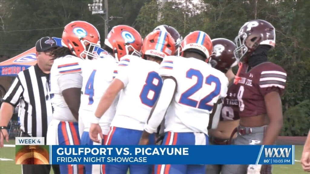 Gulfport With A Huge Win Over Picayune With A Final Score Of 41 21