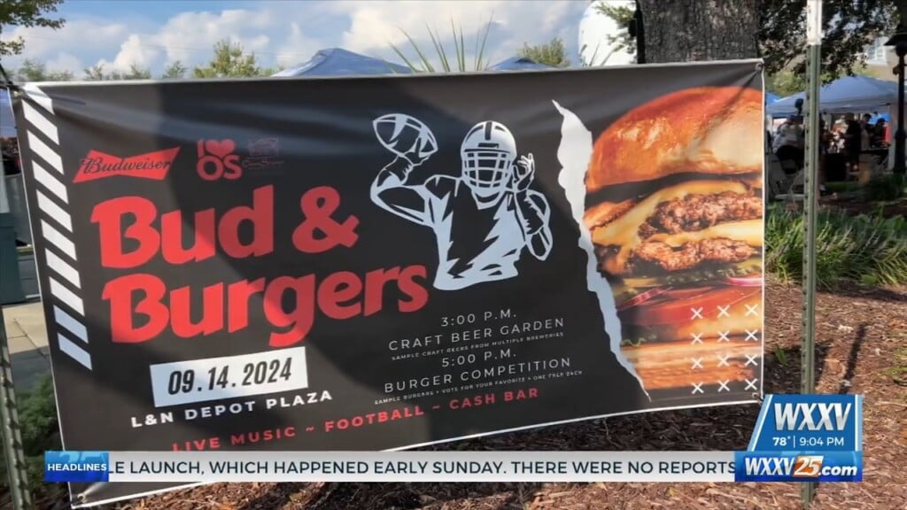 Buds And Burgers Cooking Competition In Downtown Ocean Springs