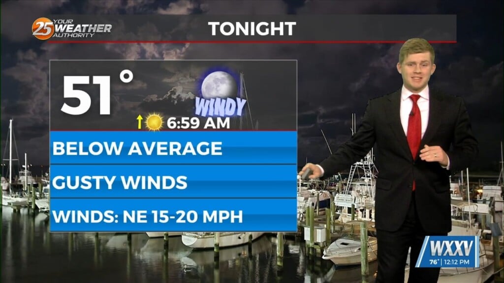10/15 Sam Parker's "cool Coming" Tuesday Midday Forecast
