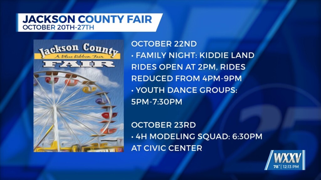 Jackson County Fair Opens On Sunday