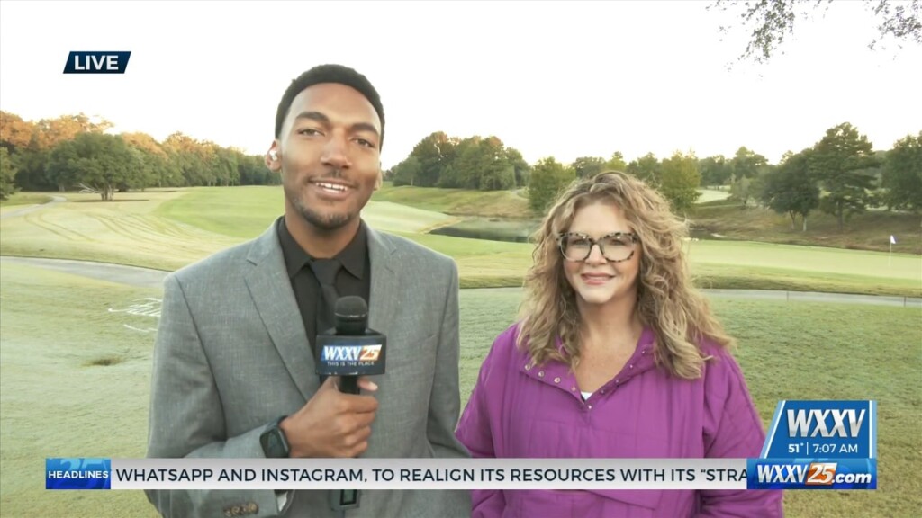 Wxxv News 25’s Everett Ganier Jr. Speaks To Fallen Oak Collegiate Invitational Tournament Director