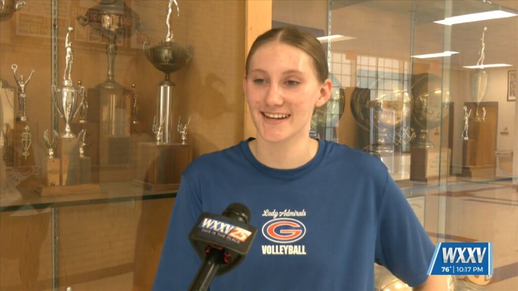 Introducing Our Wxxv Student Athlete Of The Week: Gulfport Volleyball's Lynde "izzi" Barnes!