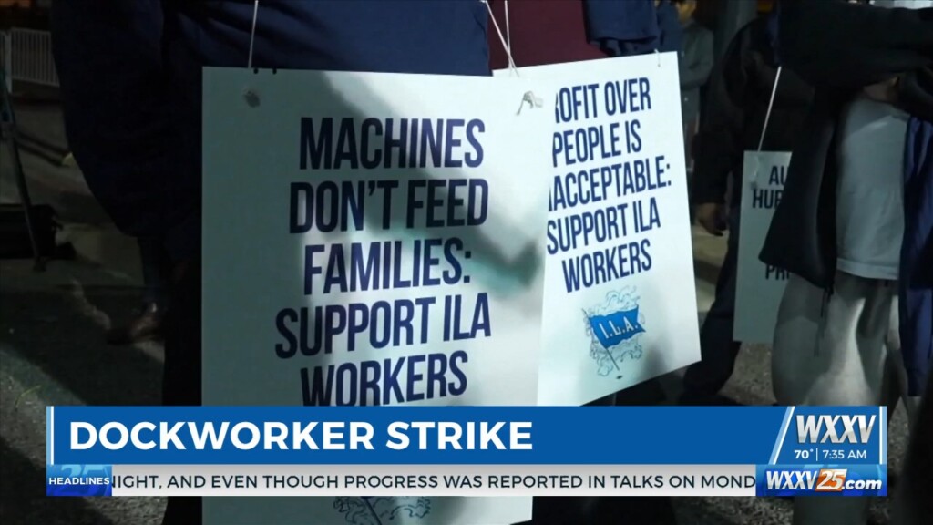 Dock Workers Strike