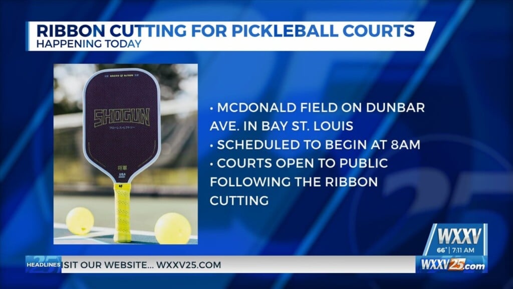 New Pickleball Courts In Bay St. Louis