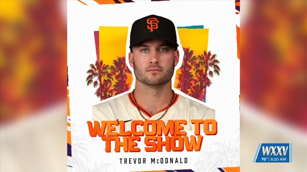 George County Baseball Alum Trevor Mcdonald Makes Mlb Debut With San Francisco Giants