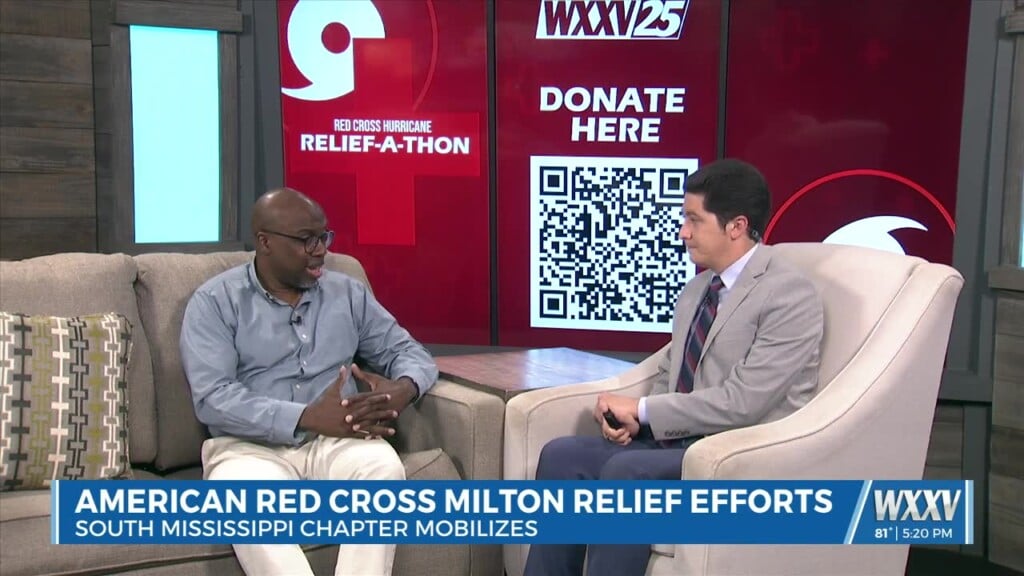 American Red Cross Southeast Executive Direct John Mccarty Discusses Milton Relief Efforts