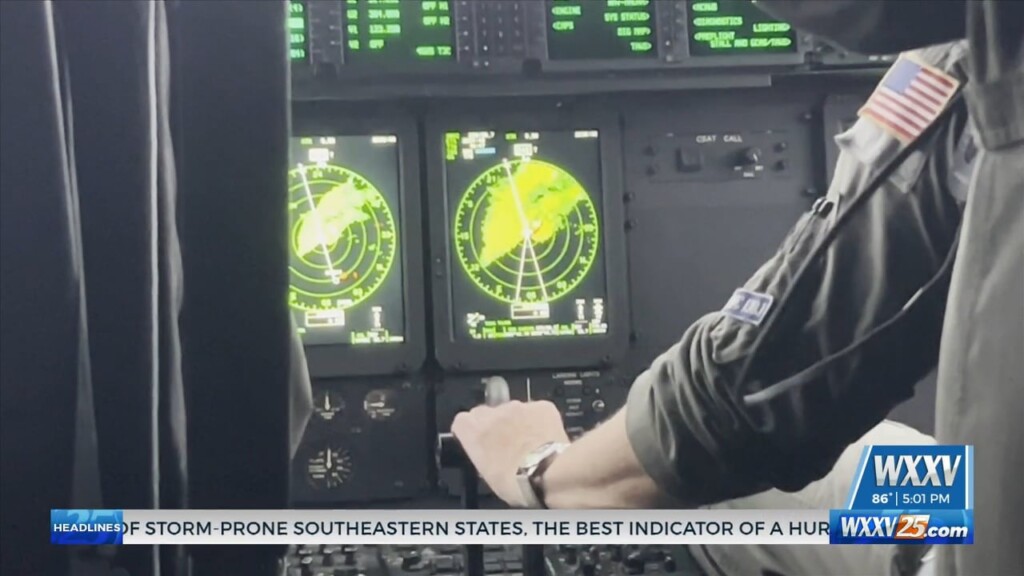 Wxxv News 25 Exclusive: Flying Into Hurricane Milton