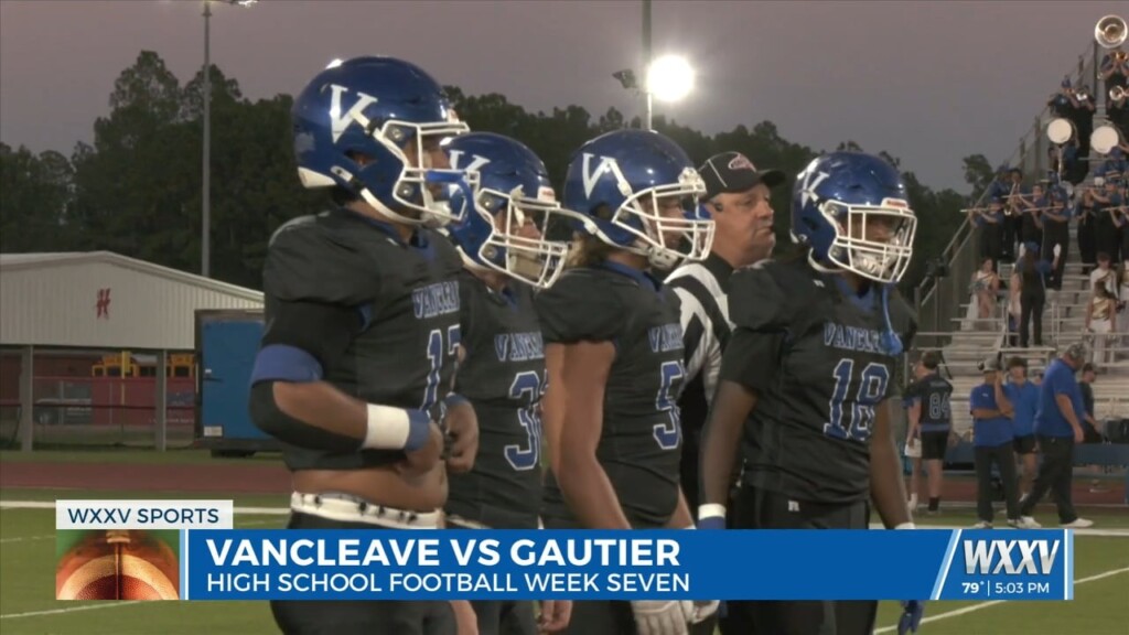 Wxxv Sports Reporter Ansley Brent Is At Vancleave For Game Day