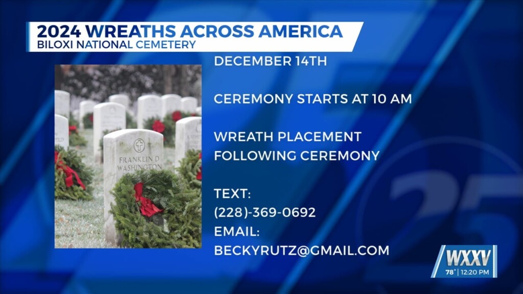 2024 Wreaths Across America Looking For Sponsors In Biloxi