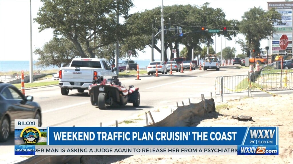 Weekend Traffic Plan For Cruisin’ The Coast