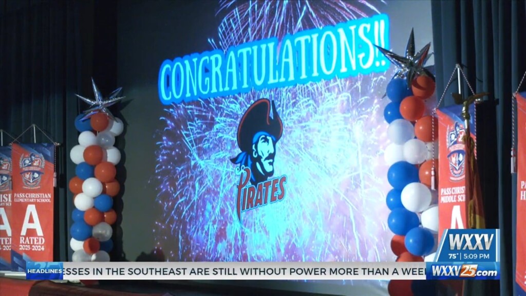 Pass Christian School District Celebrates Achievements At Pep Rally