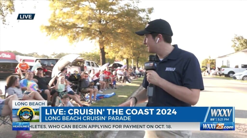 Wxxv News 25’s Grant Chighizola Live At Long Beach Cruisin’ Parade