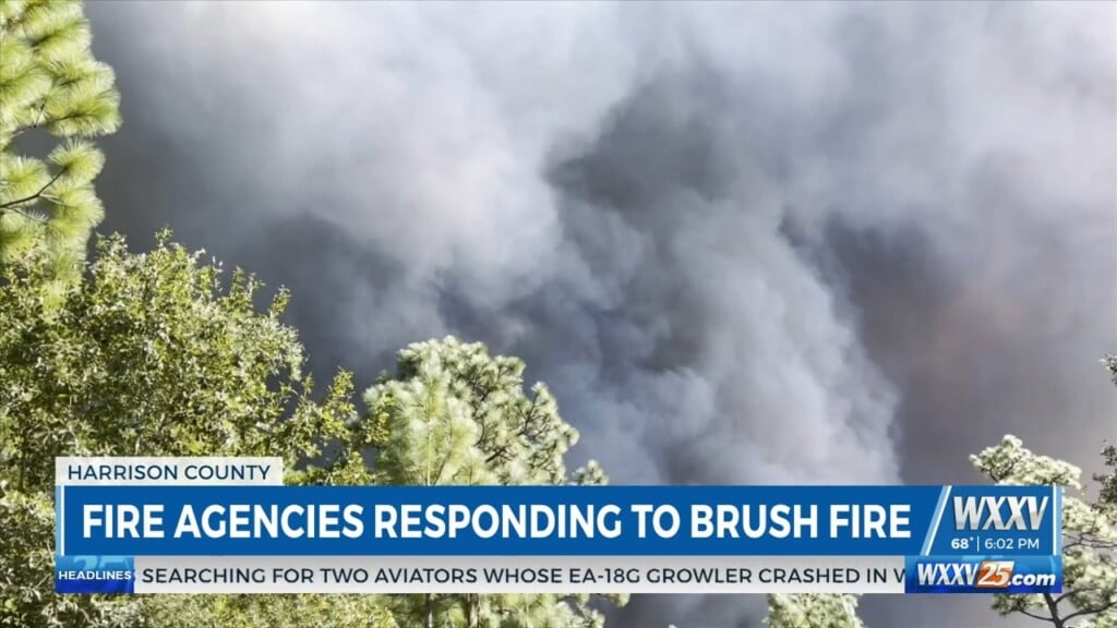 Update To The Brush Fire In Harrison County