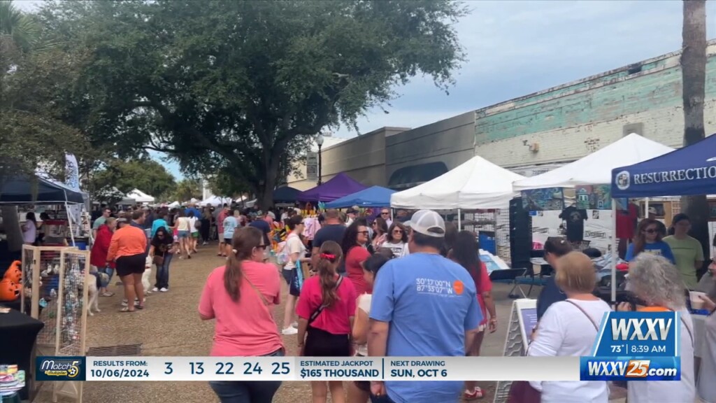 Community Comes Out For Zonta Arts And Crafts Festival In Downtown Pascagoula