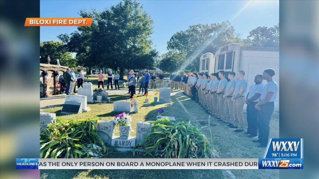 Biloxi Fire Department Honors Three Fallen Firefighters