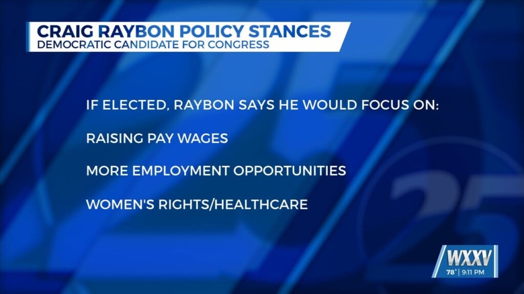 Democratic Candidate Craig Raybon Running For House Of Representative