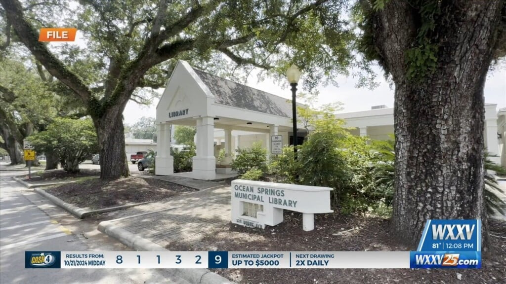 Ocean Springs Library Delaying Opening On October 23rd